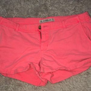 Abercrombie & Fitch Light Pink Shorts